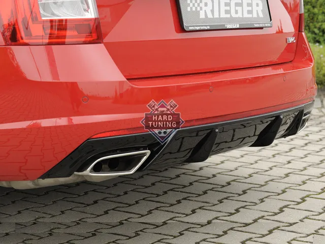 Диффузор RS для Skoda Octavia A7