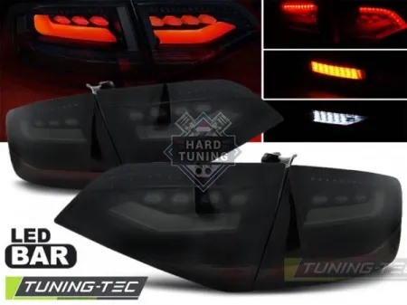 Задние фары AUDI A4 B8 (2008-2011) SEDAN LED TAIL LIGHTS SMOKE fits черные