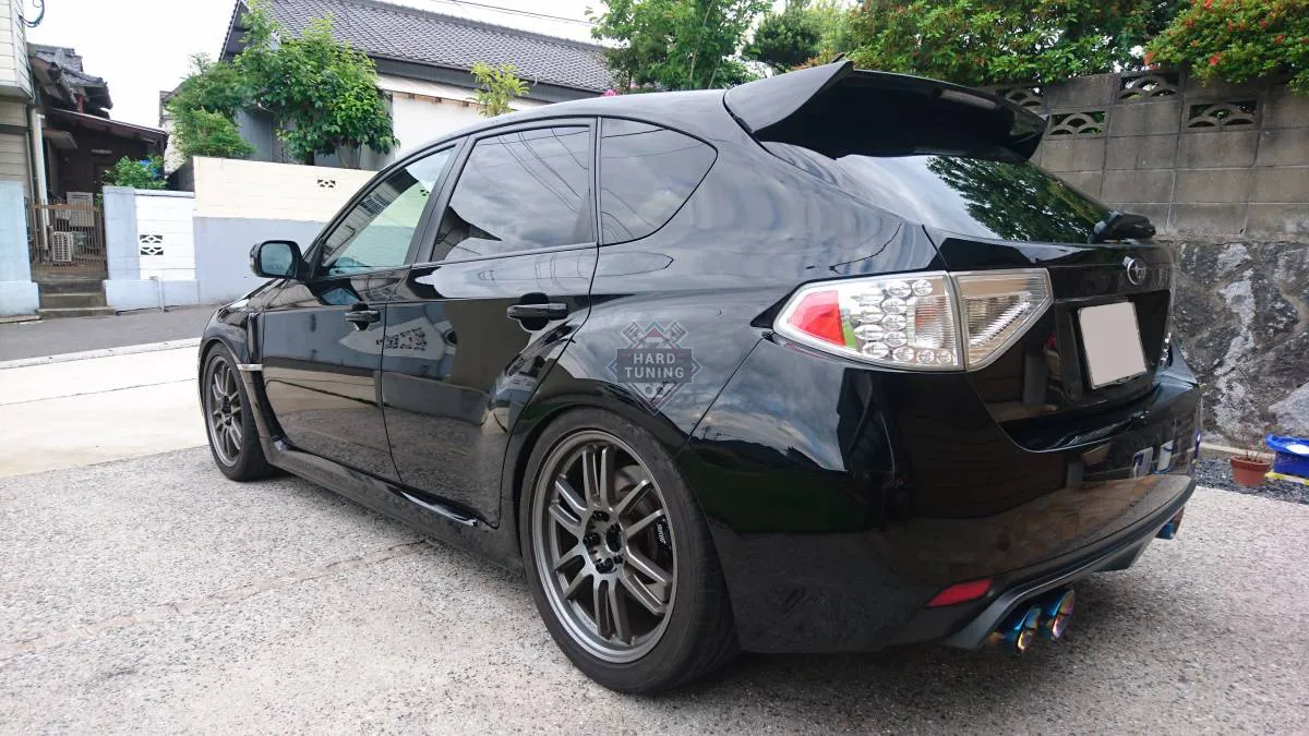 Спойлер GRB под штатный стоп-сигнал Subaru Impreza GH/GRB