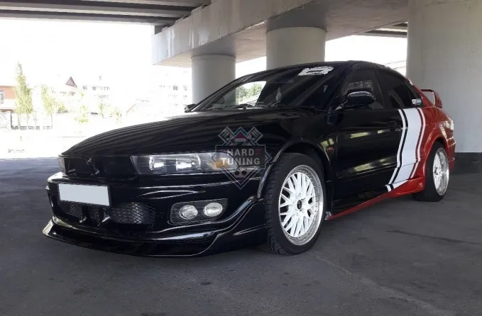 Накладка на передний бампер VOGUE Mitsubishi Galant 8