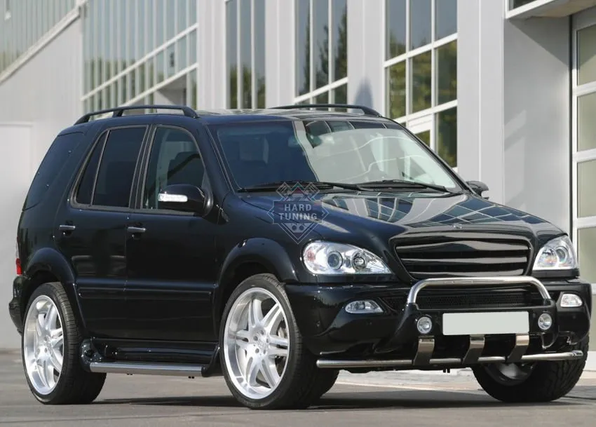 Расширители колесных арок Brabus style Mercedes M-Klasse (W163)