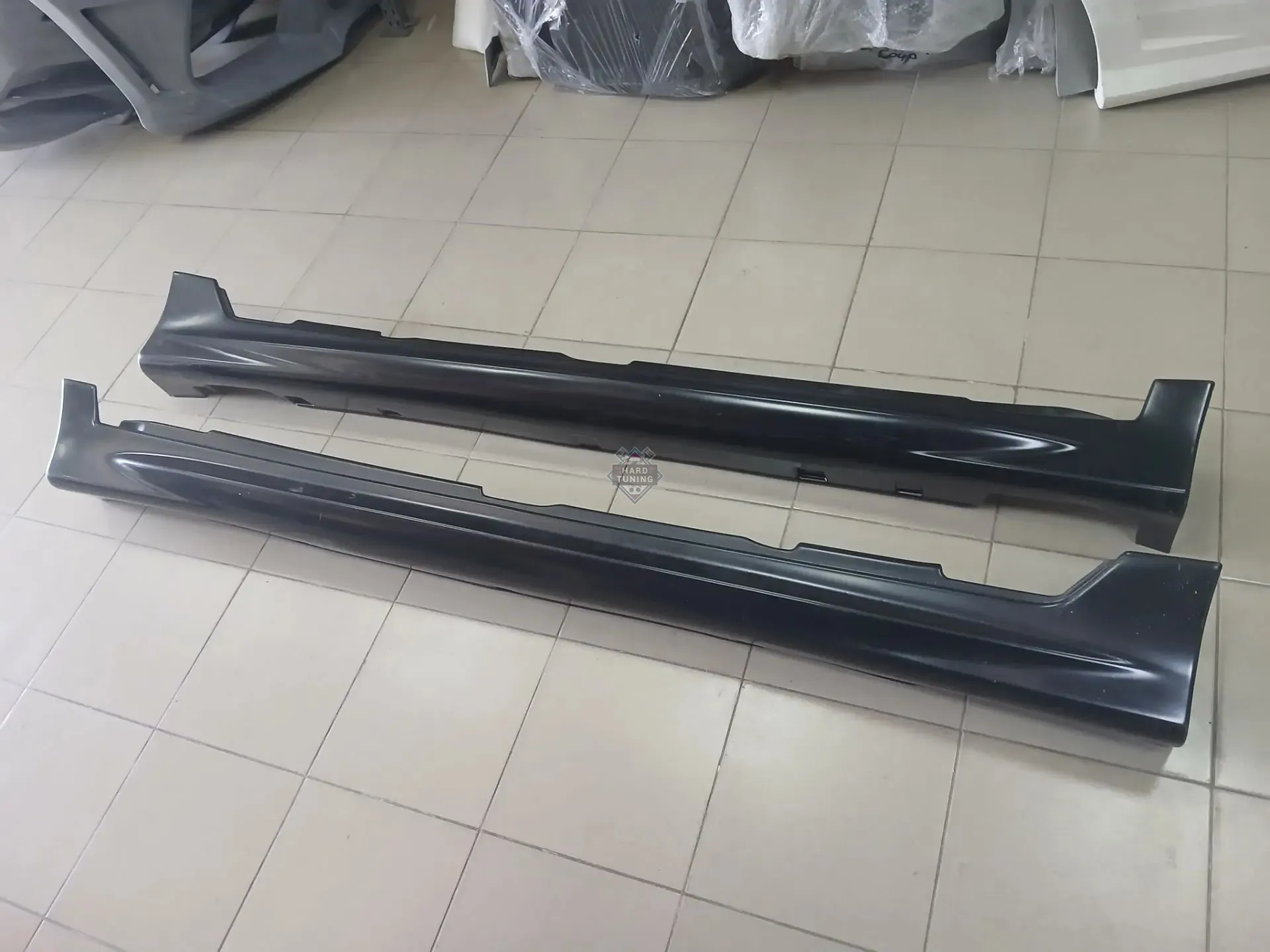 Накладки на пороги MUGEN V2 (рест стиль) Honda Accord 7 (2002-2008) ABS пластик