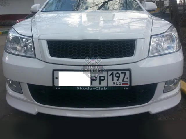 Решетка радиатора HT Skoda Octavia A5 FL