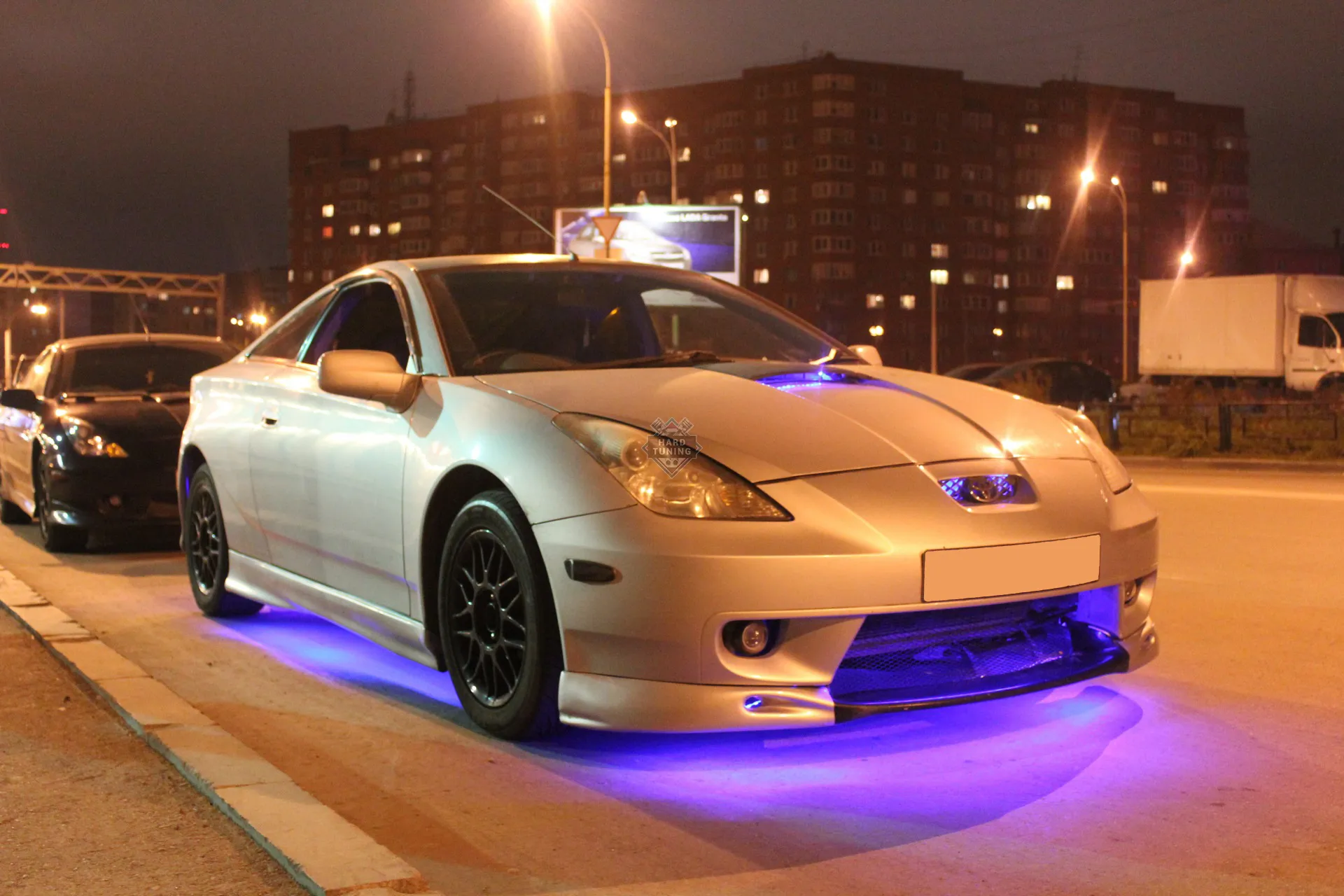 Накладка на передний бампер CARZONE MK1 Toyota Celica T23 дорестайлинг