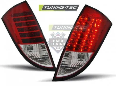 Задние фонари Ford Focus 1 Hatchback (1998-2004) LED красно-белые