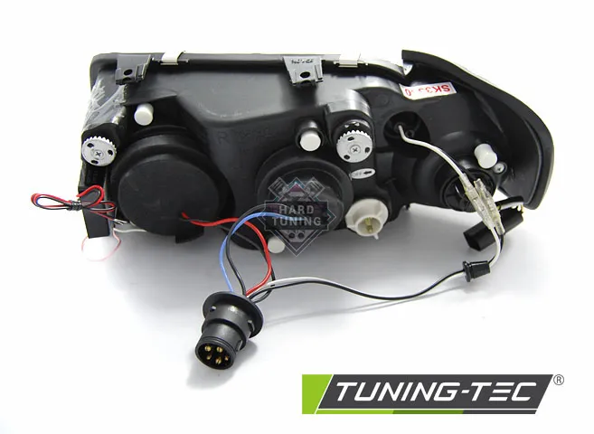 Передние фары AUDI A3 8L 1996-2000 HEADLIGHTS ANGEL EYES CCFL fits черные