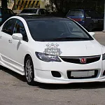 Передний бампер INGS EXTREEM Honda Civic 8 4D 2006-2011