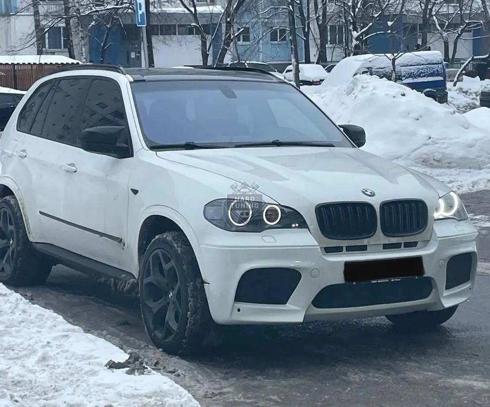 Передний бампер M BMW X5 E70 дорестайлинг