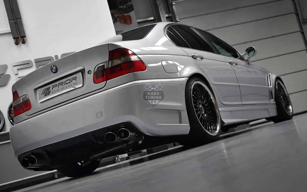 Накладки на пороги PRIOR DESIGN BMW E46