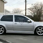 Накладки на пороги GLI Volkswagen Golf 4