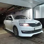 Передняя накладка CSR Style Skoda Rapid 