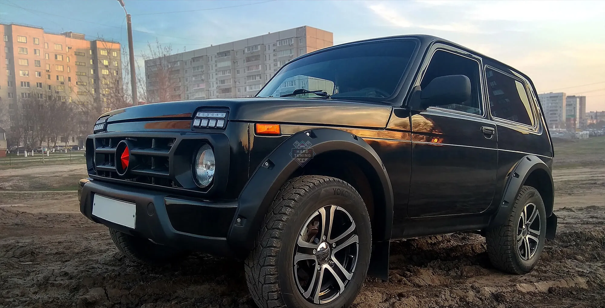 Расширители арок +40мм Lada Niva 4x4 Urban 3D (трехдверный)
