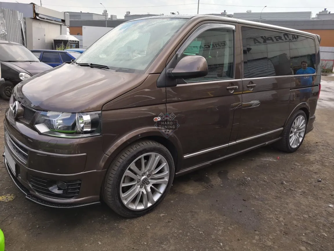 Накладки на пороги Rieger Volkswagen T5