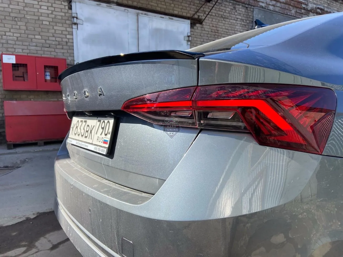 LIP СПОЙЛЕР SKODA OCTAVIA A8