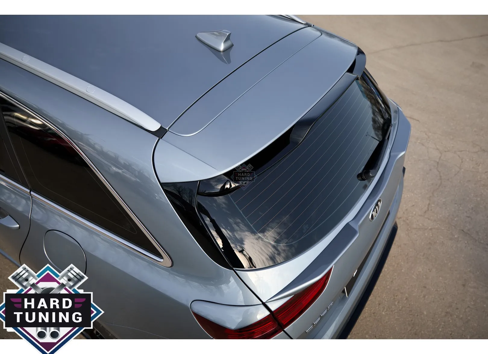 Спойлер под стекло BS Kia Ceed 3 SW 2019-2022 АБС пластик