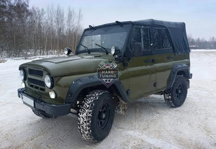 РАСШИРИТЕЛИ АРОК УАЗ Hunter +60мм
