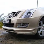 Накладка на передний бампер MZ SPEED Cadillac SRX 2 дорестайлинг