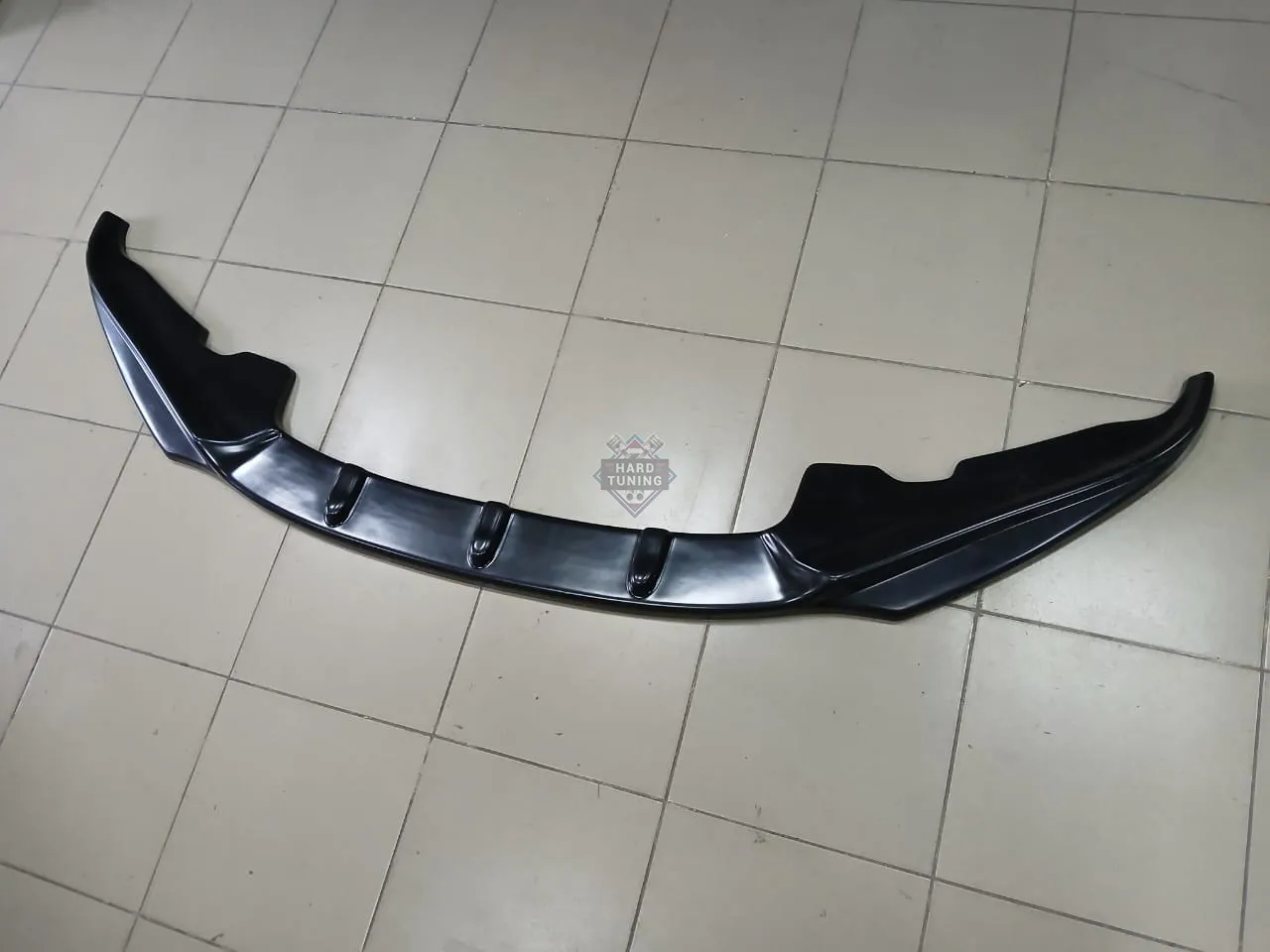 Сплиттер переднего бампера MAXTON Honda Civic 8 5D ABS пластик