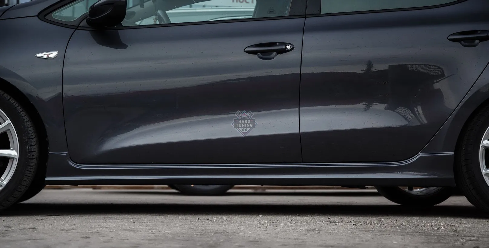 Накладки на пороги без брызговиков KIA CEED 2 JD 2012-2018