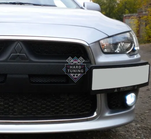 Подиум для гос. номера EVO V3 Mitsubishi Lancer 10 (2011-2016)