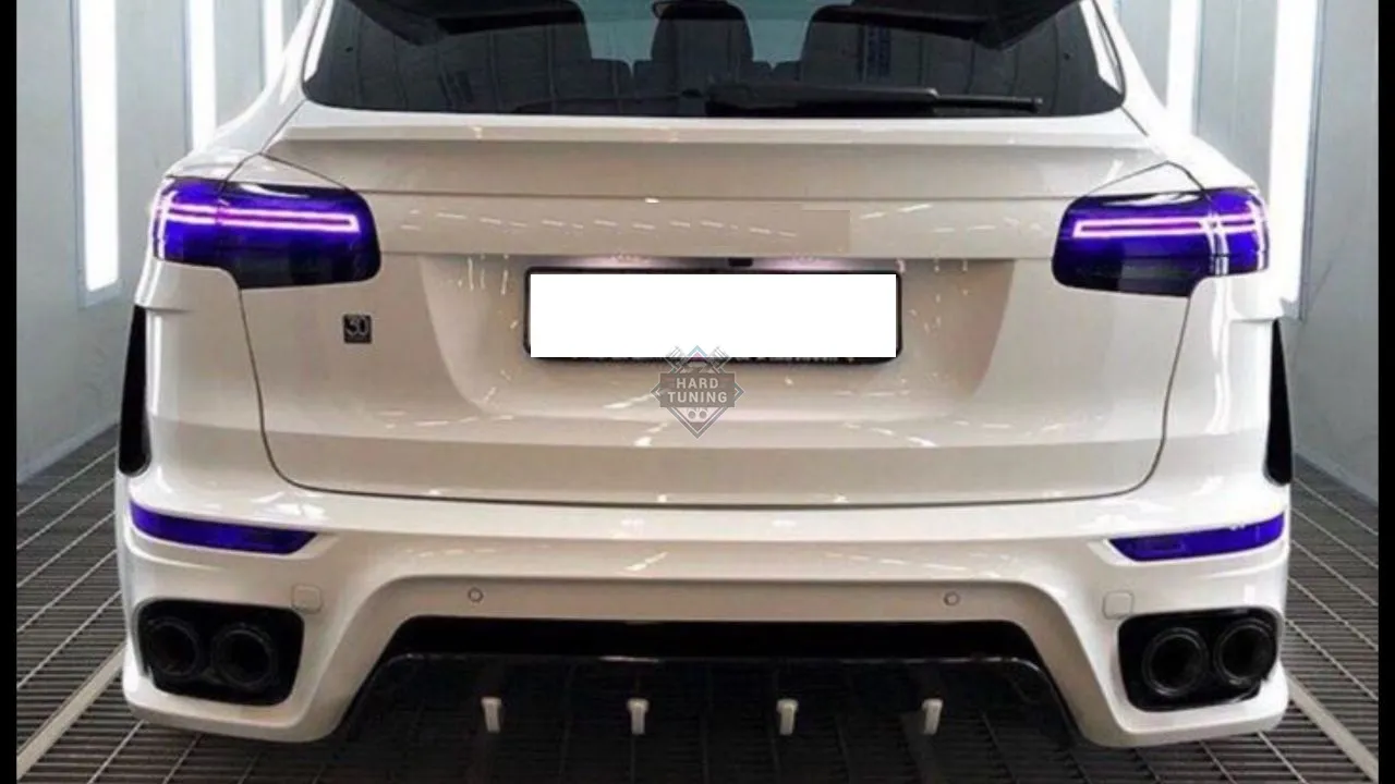 Спойлер и реснички Porsche Cayenne 958 2015+