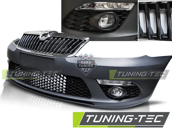 Передний бампер SPORT SKODA OCTAVIA II FACELIFT (2009-2013)