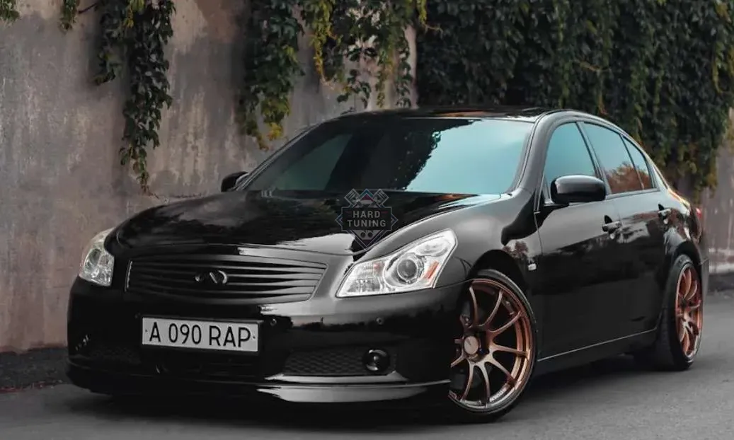 Накладка на передний бампер Infiniti G35 Дорест V36 (2006-2013)