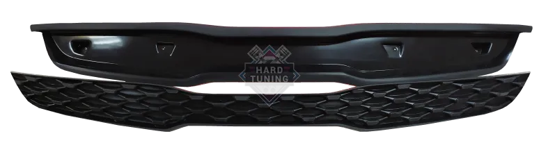 Решетка радиатора KIA RIO 4 БЕЗ ХРОМА АНТИХРОМ 2017-2020