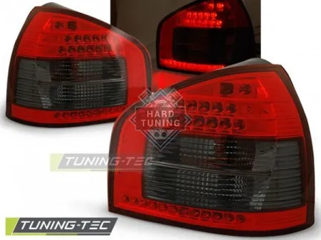 Задние фары AUDI A3 8L (1996-2000) LED TAIL LIGHTS fits красно-тонированные