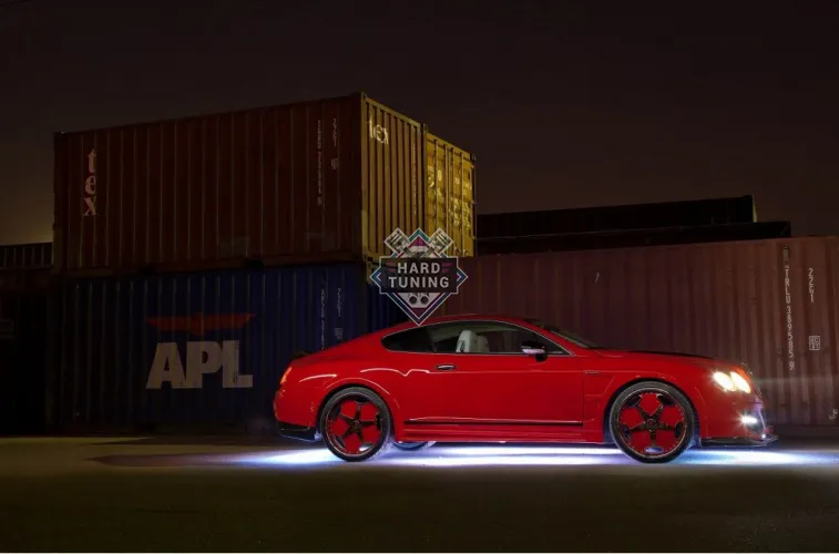 Накладки на пороги Bentley Continental GT 1 (2003-2013) Купе