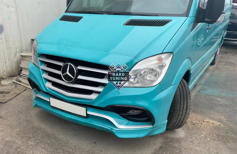 Обвес AMG HT Mercedes Sprinter 2006-2013 W906 (пороги 276см, 42см)