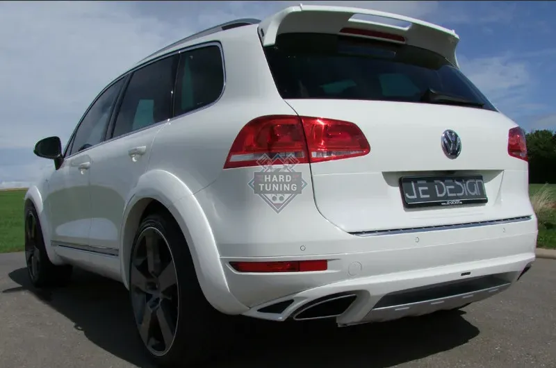 Спойлер на крышку багажника JE Design на Volkswagen Touareg 2 (NF)