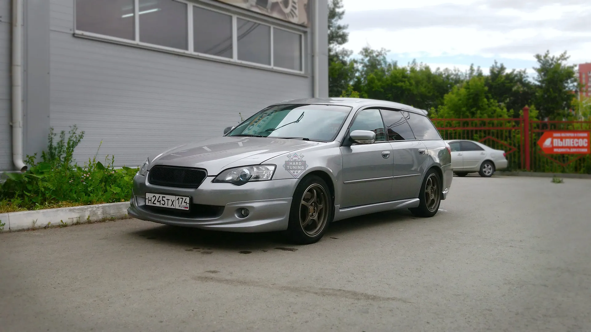 Накладка на передний бампер Spec B Legacy 4 BL/BP (2003-2009)