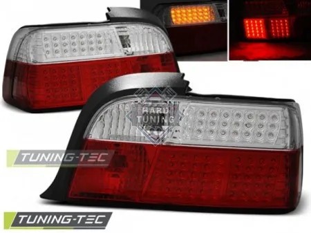 Задние фары BMW E36 (1990-1999) COUPE LED TAIL LIGHTS fits красно-белые