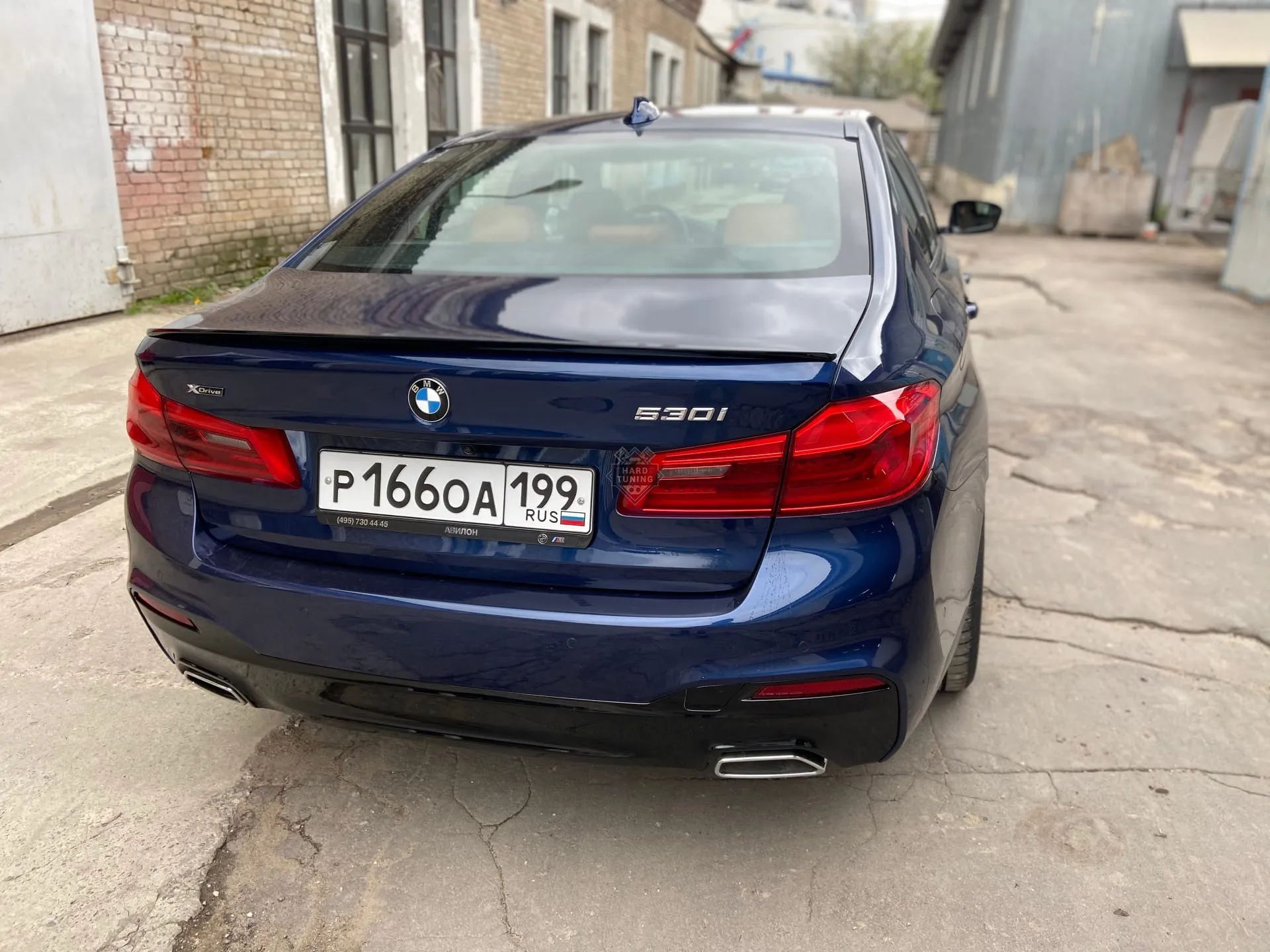 Спойлер лип BMW G30