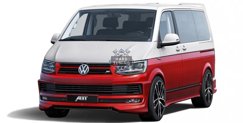 Накладка на передний бампер ABT Volkswagen T6 дорестайлинг