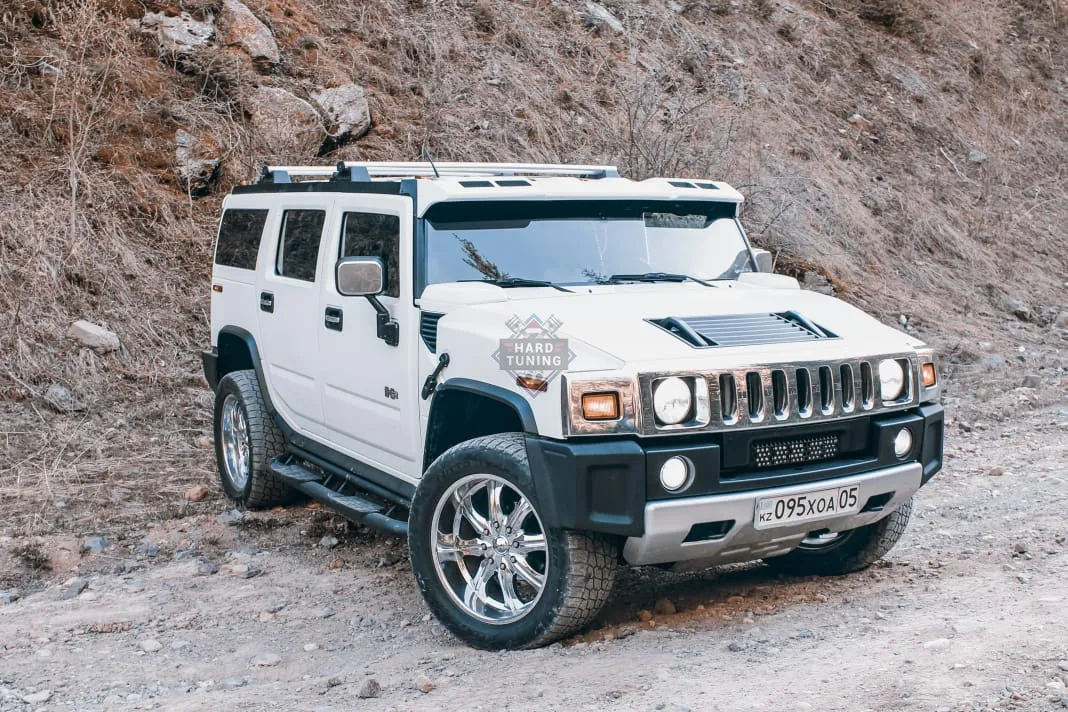 Углы переднего бампера Hummer H2