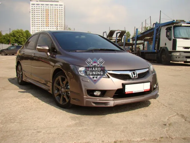 Обвес MUGEN Honda Civic 8 4D ABS пластик рестайлинг