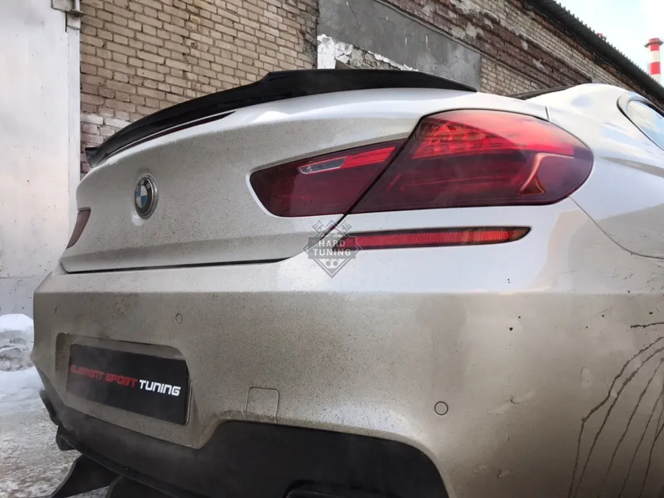 Спойлер лип с клыками BMW F13/F06 /F12