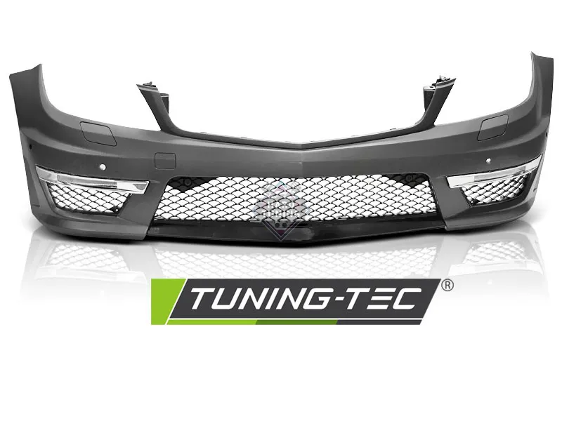 Передний бампер SPORT PDC Mercedes W204 (2011-2014)