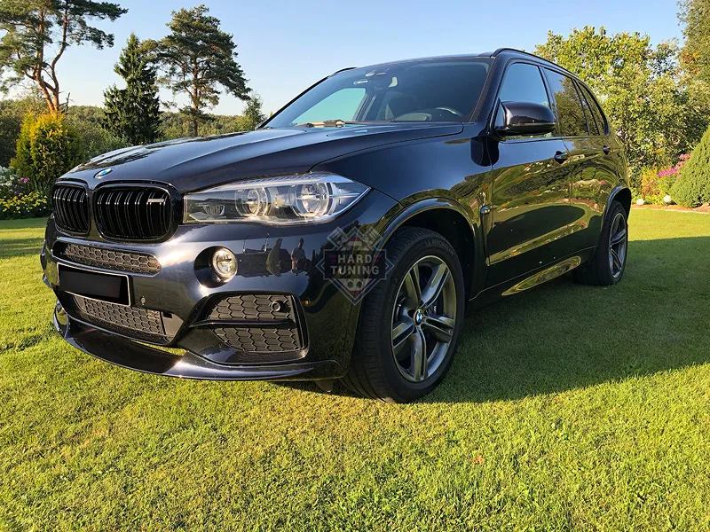 Сплиттер переднего бампера BMW X5 (F15). Аналог M-Performance