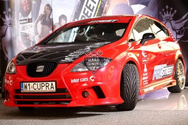 Накладки на пороги Auto R Seat Leon 2