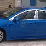 Накладки на пороги ST Chevrolet Cruze