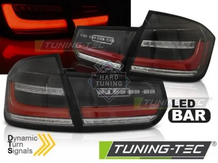 Задние фары BMW F30 (2011-2018) LED BAR SEQ TAIL LIGHTS fits черные