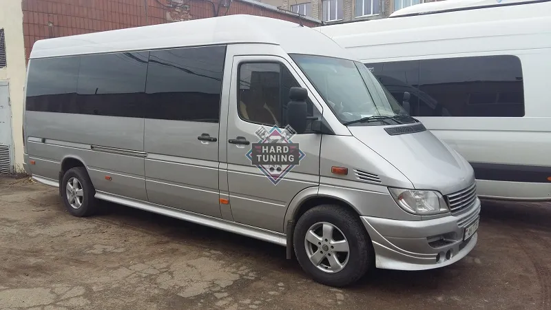 Накладки на пороги MAXTON Mercedes Sprinter Classic W909