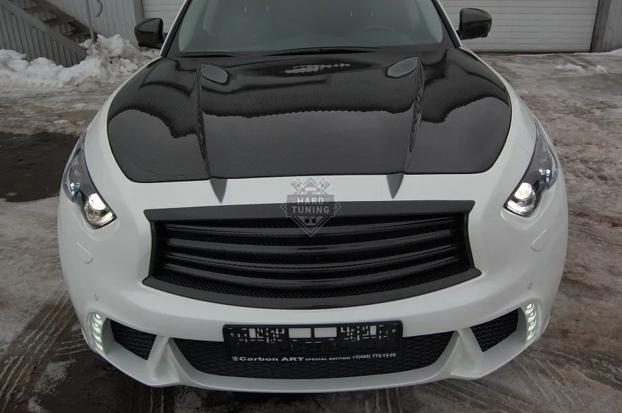 Передний бампер Carat Infiniti FX30D/FX35/FX37/FX50 (S51)