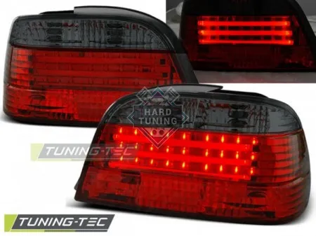 Задние фары BMW E38 (1994-2001) LED BAR TAIL LIGHTS fits красно-тонированные