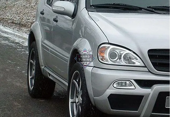 Расширители колесных арок EGR (8 частей) Mercedes M-Klasse (W163)