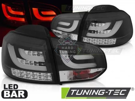Задние фары VW GOLF 6 (2008-2012) LED BAR TAIL LIGHTS fits черные
