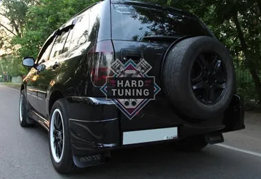 Клыки на задний бампер Chery Tiggo